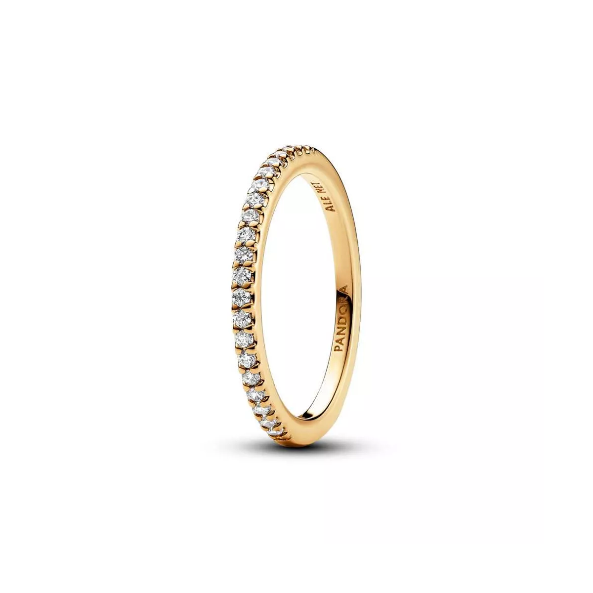 Anillo en oro Banda Brillante - 162999C01-56