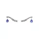 Pendientes Sasa Crawler Tanzanitas - GR-521.4T