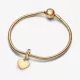 Charm Colgante oro Corazón Grabable  - 768761C01