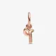 Charm Colgante oro rosa Alfabeto Letra Minúscula P - 782461C01