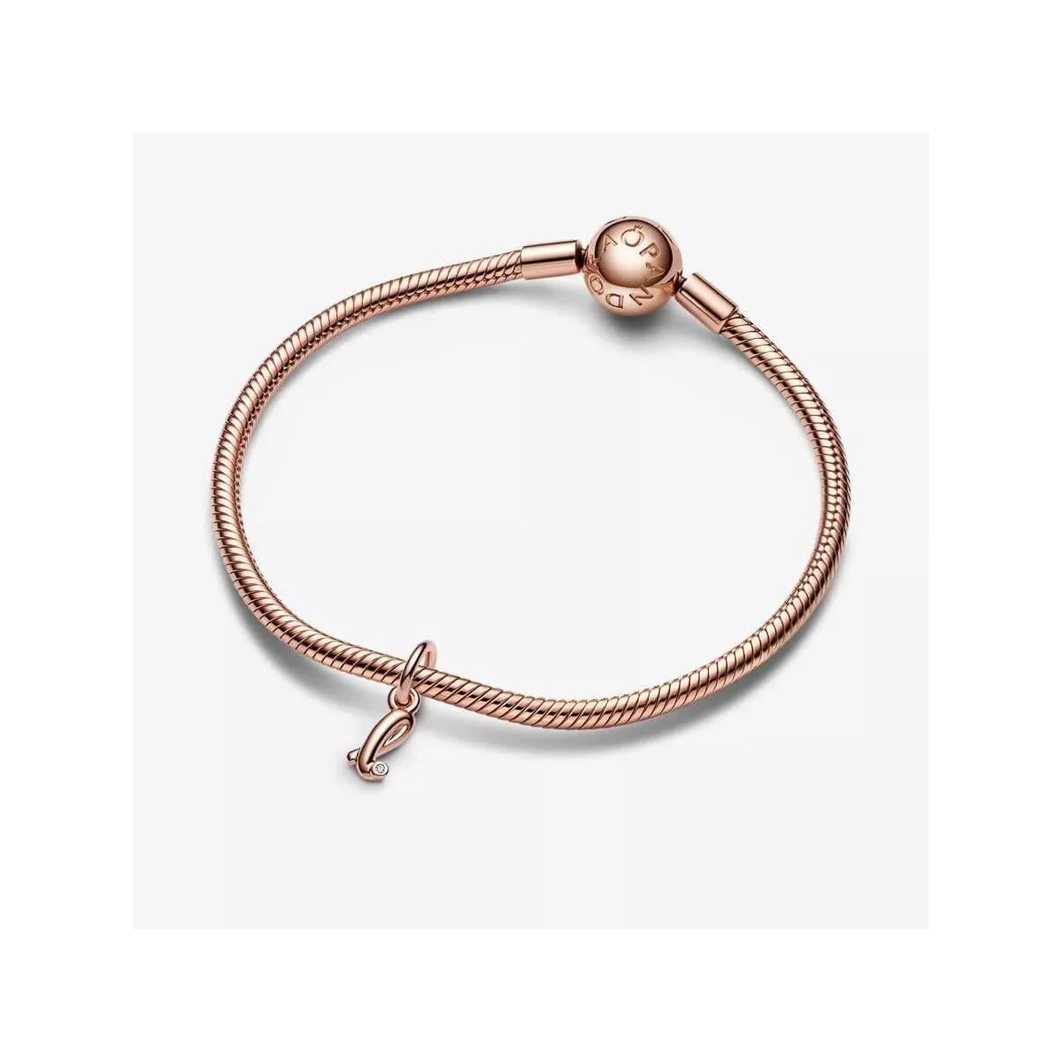 Charm Colgante oro rosa Alfabeto Letra Minúscula L - 782533C01