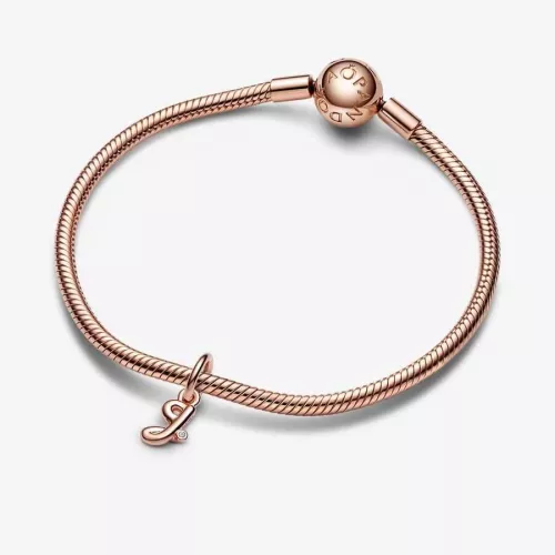 Charm Colgante oro rosa Alfabeto Letra Minúscula G - 782535C01