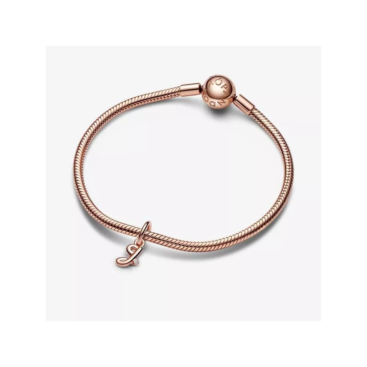 Charm Colgante oro rosa Alfabeto Letra Minúscula G - 782535C01
