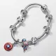 Charm en plata Capitan América  - 793129C01