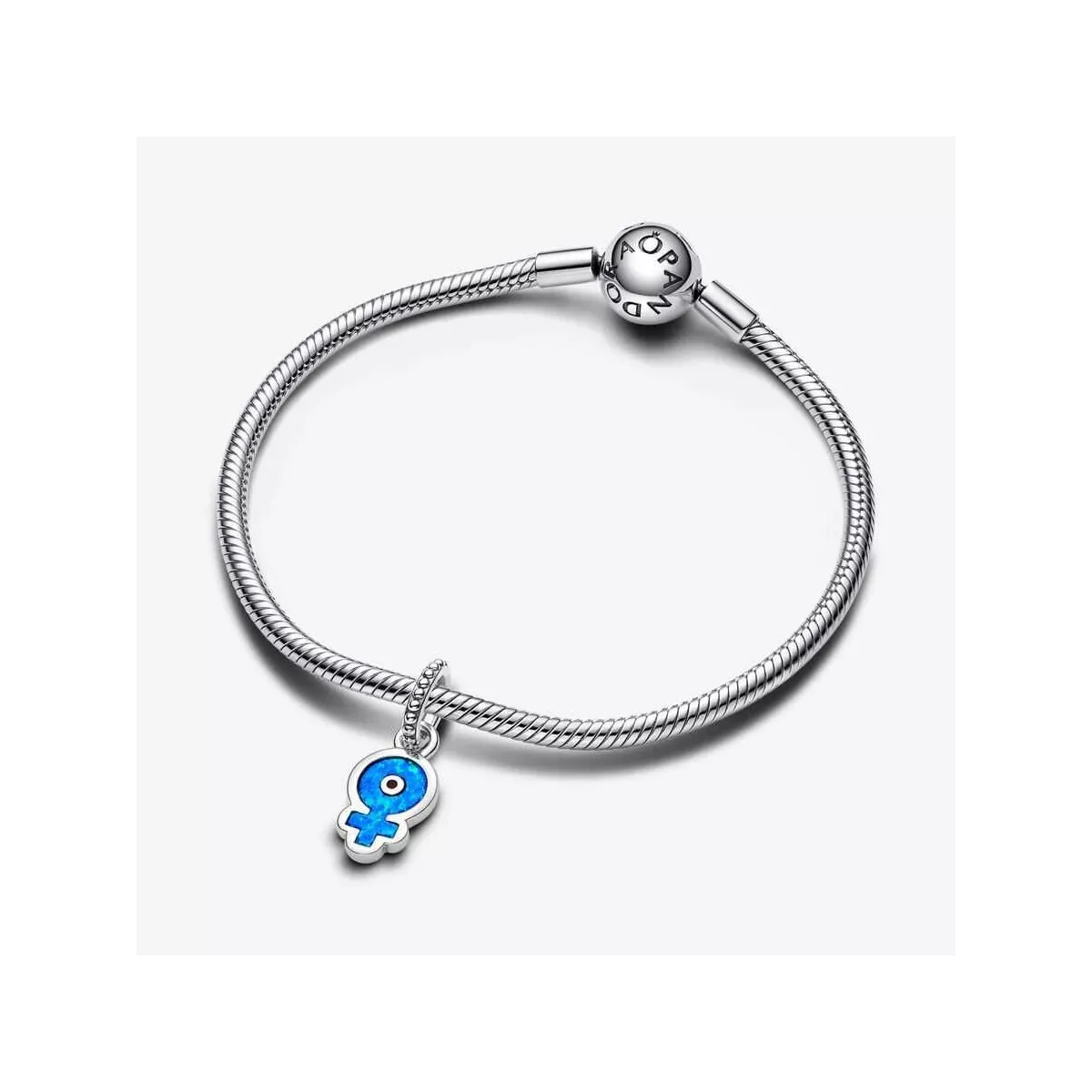 Charm Colgante en plata Opalescente Mujer Poderosa - 793181C01