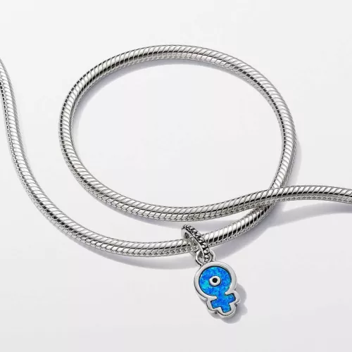 Charm Colgante en plata Opalescente Mujer Poderosa - 793181C01