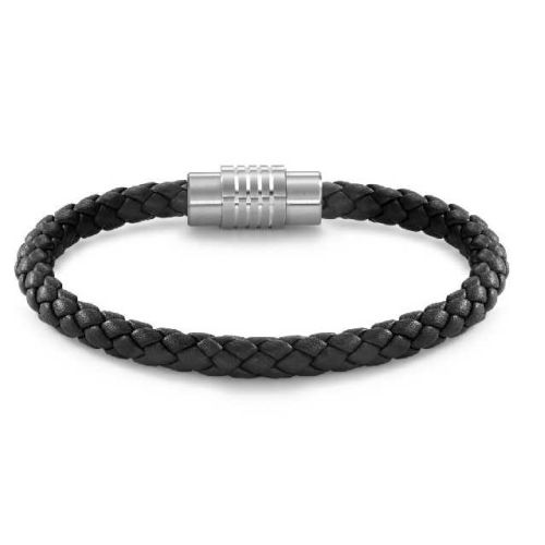 Pulsera Hombre en acero y cuero - 026.0300.D53.XX